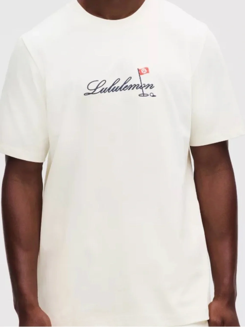 🍋Lululemon heavy weight classic fit cotton t-shirt golf flag